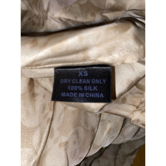 Paula Thomas for TW 100% Silk Maxi Dress Womens XS *Oversized - Picture 5 of 5